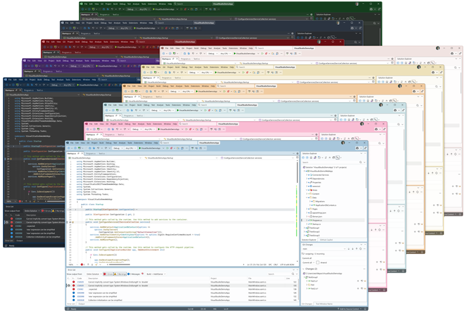 Visual Studio Design